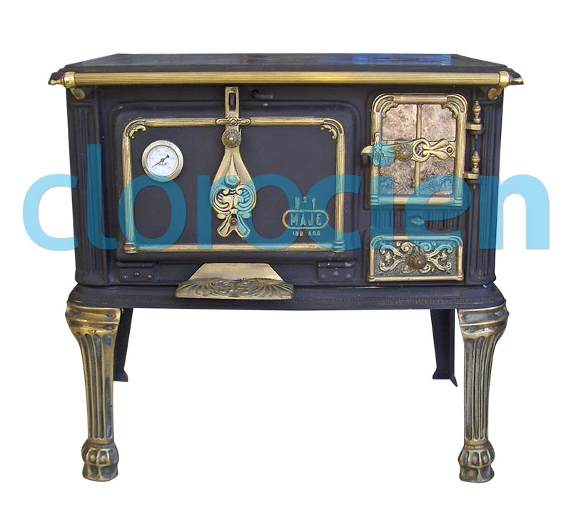 :: Clorocien :: Productos :: Cocina Nº1 Económica Bronce a leña